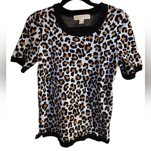 MICHAEL Michael Kors Animal Print Sweater